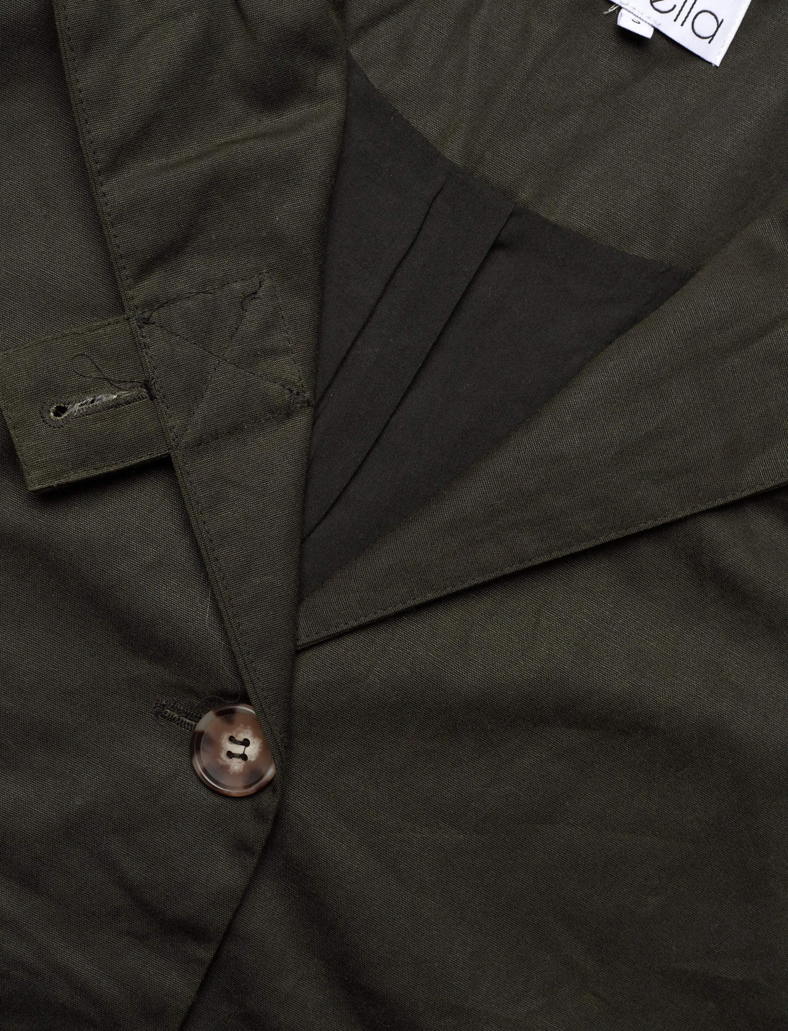 Noella - Lupita Wax Jacket - virskrekli - military green - 5