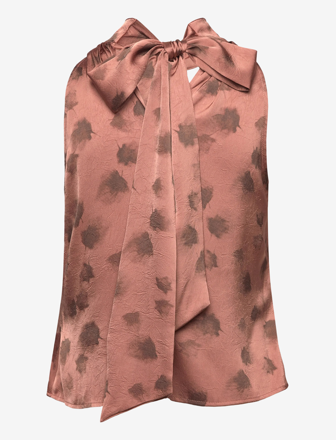 Noella - Lucinda Blouse - Ärmlösa blusar - cosette rust print - 2