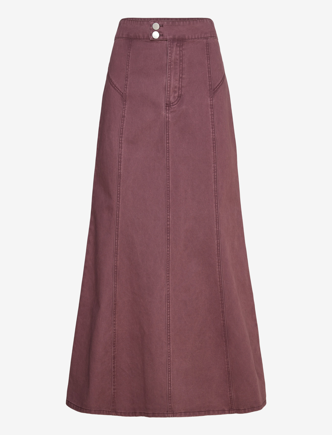 Noella - Legacy Skirt - jeansröcke - crushed berry - 0