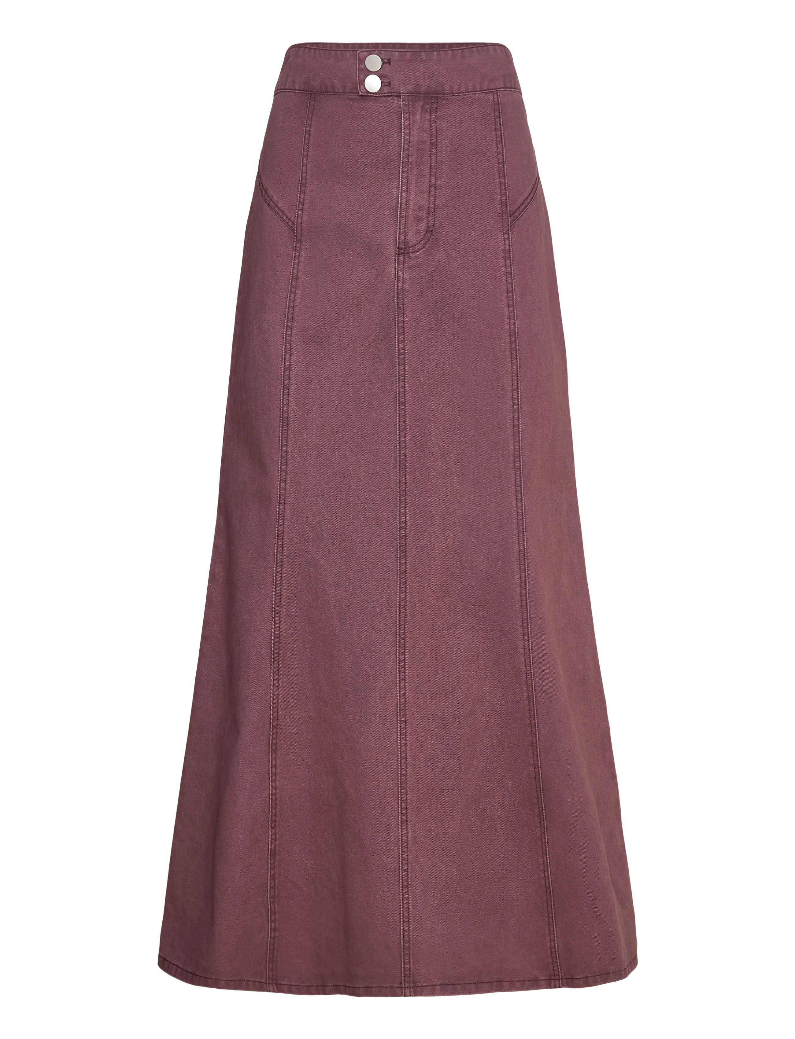 Noella Legacy Skirt - Seelikud - CRUSHED BERRY / burgundy