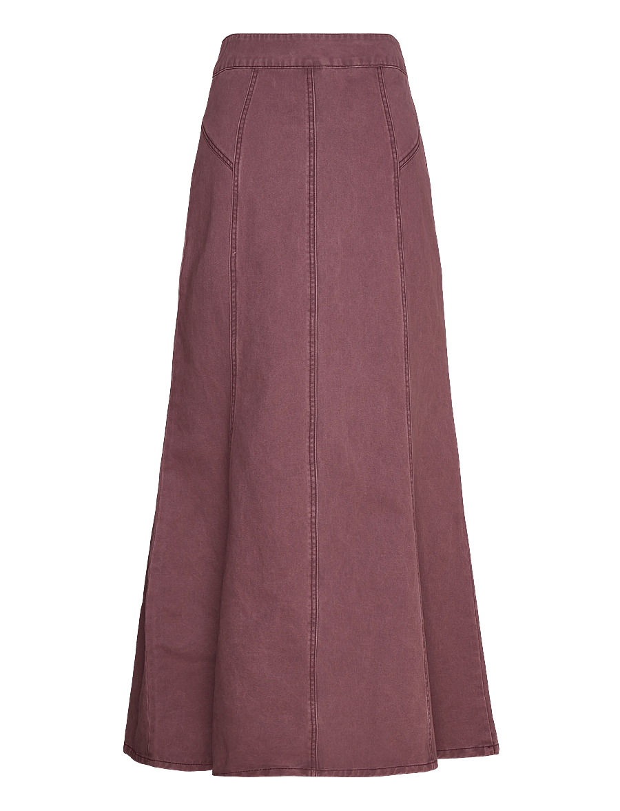 Noella - Legacy Skirt - jeansröcke - crushed berry - 1