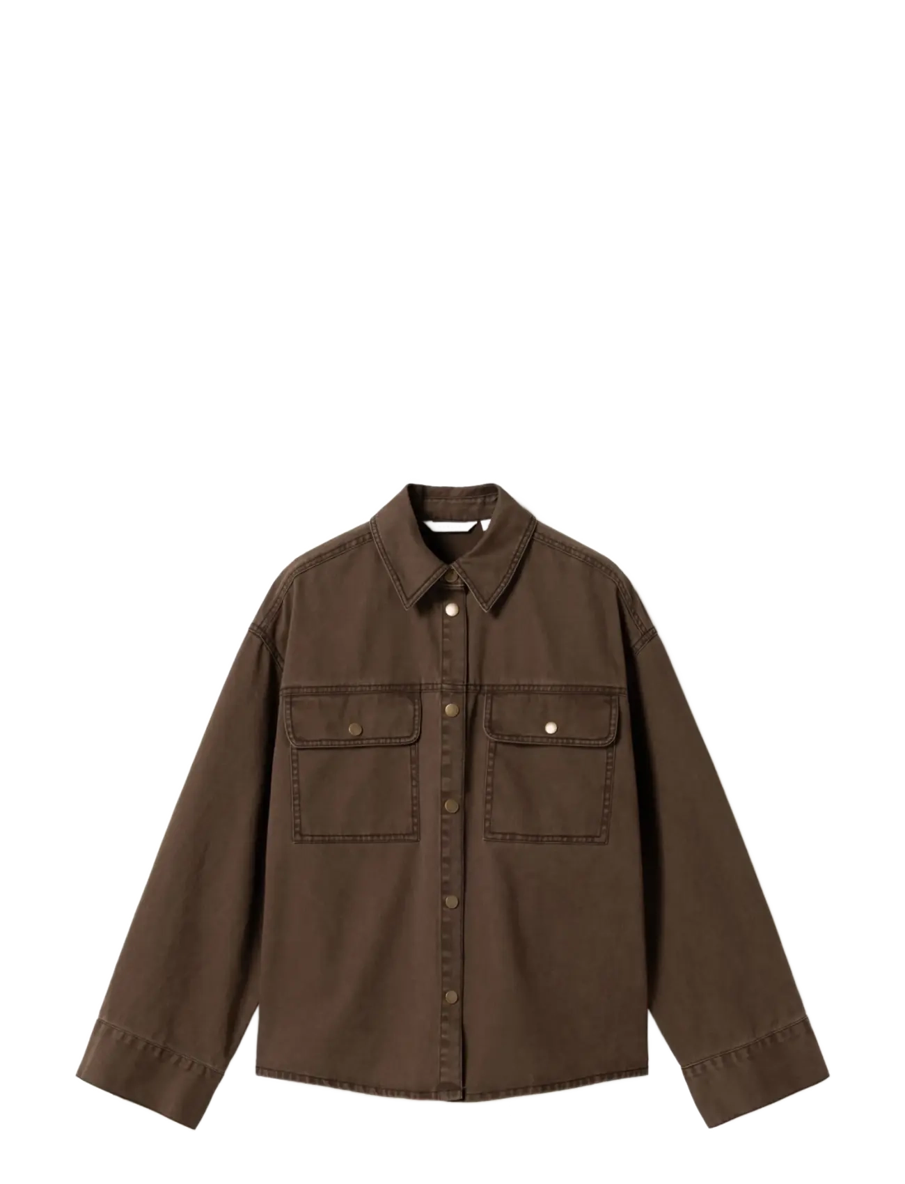 Noella - N-Marthena Shirt - pealissärgid - cocoa brown - 1