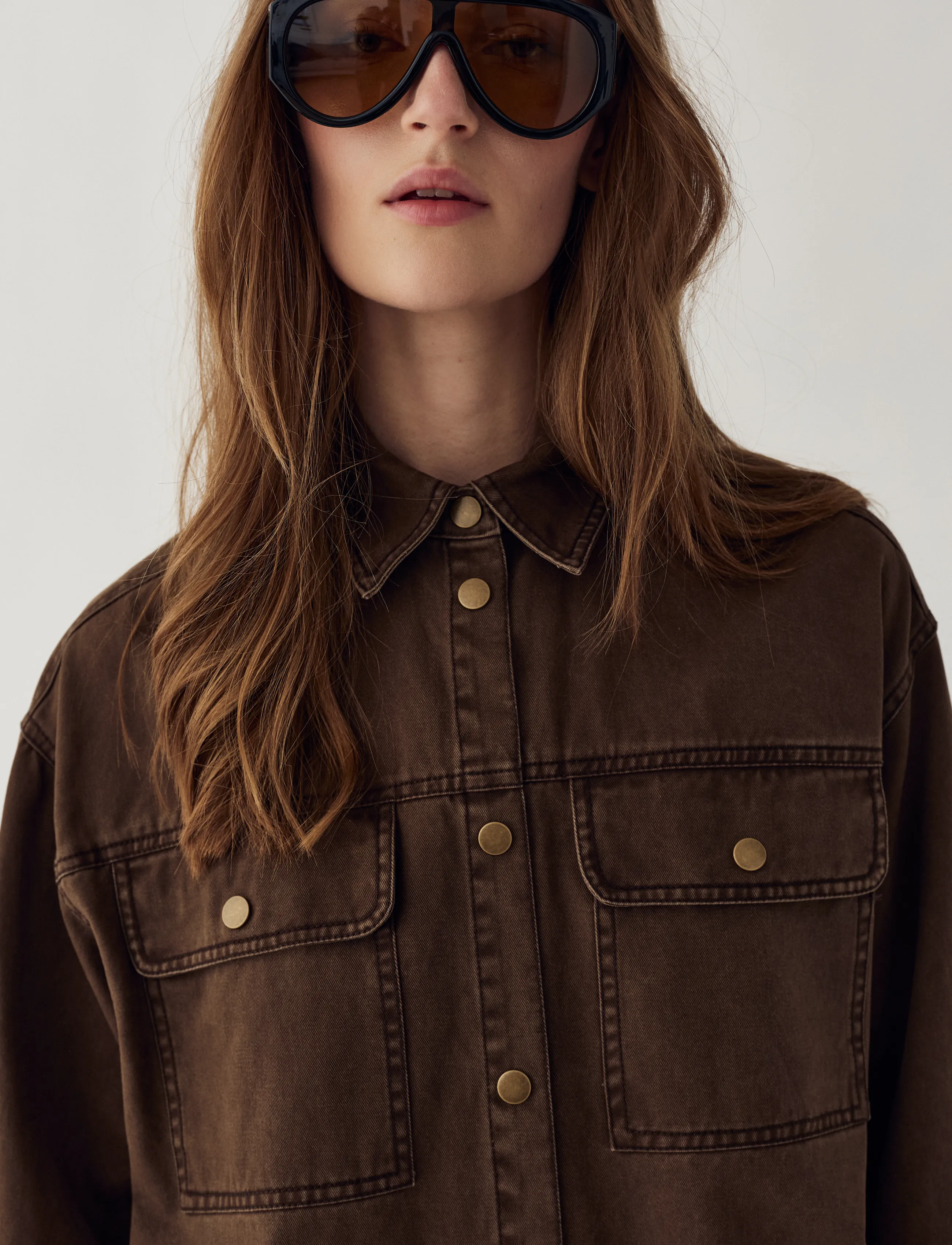 Noella - N-Marthena Shirt - pealissärgid - cocoa brown - 4