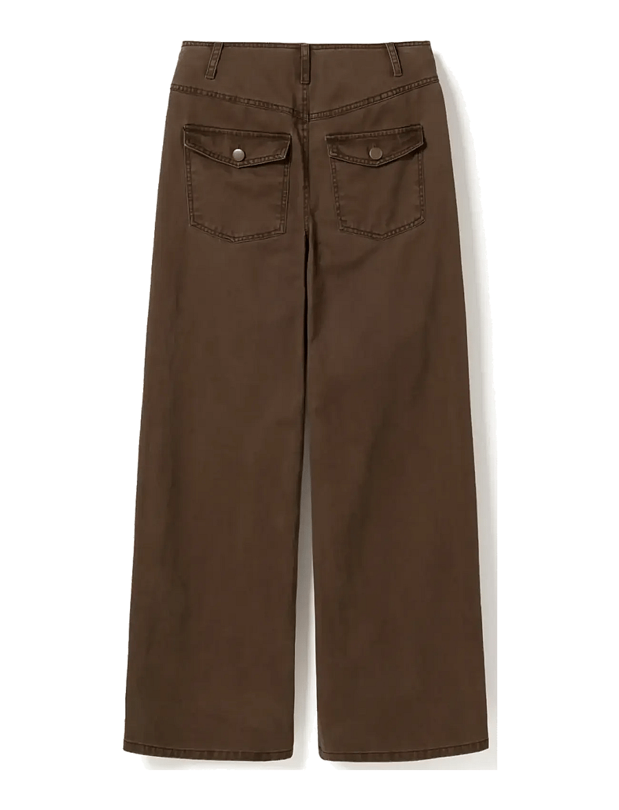 Noella - N-Maribella MW Pants - schlaghosen - cocoa brown - 3