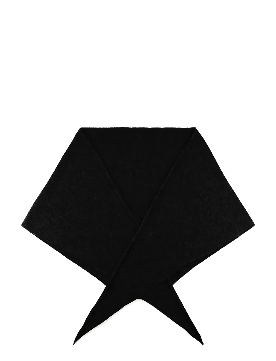 Noella - N-Loena Knit Scarf - halsdukar - black - 1