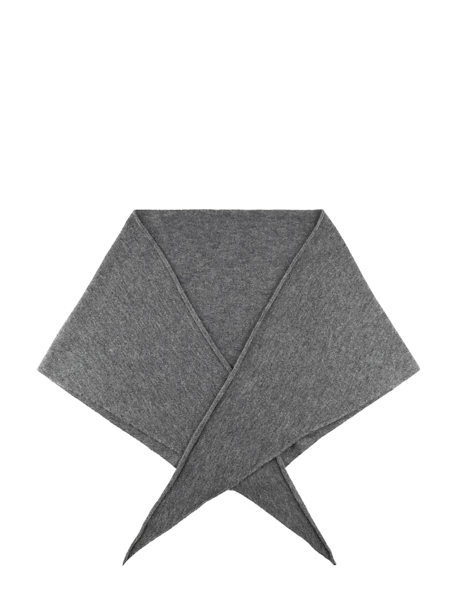 Noella - N-Loena Knit Scarf - winterschals - dark grey melange - 2