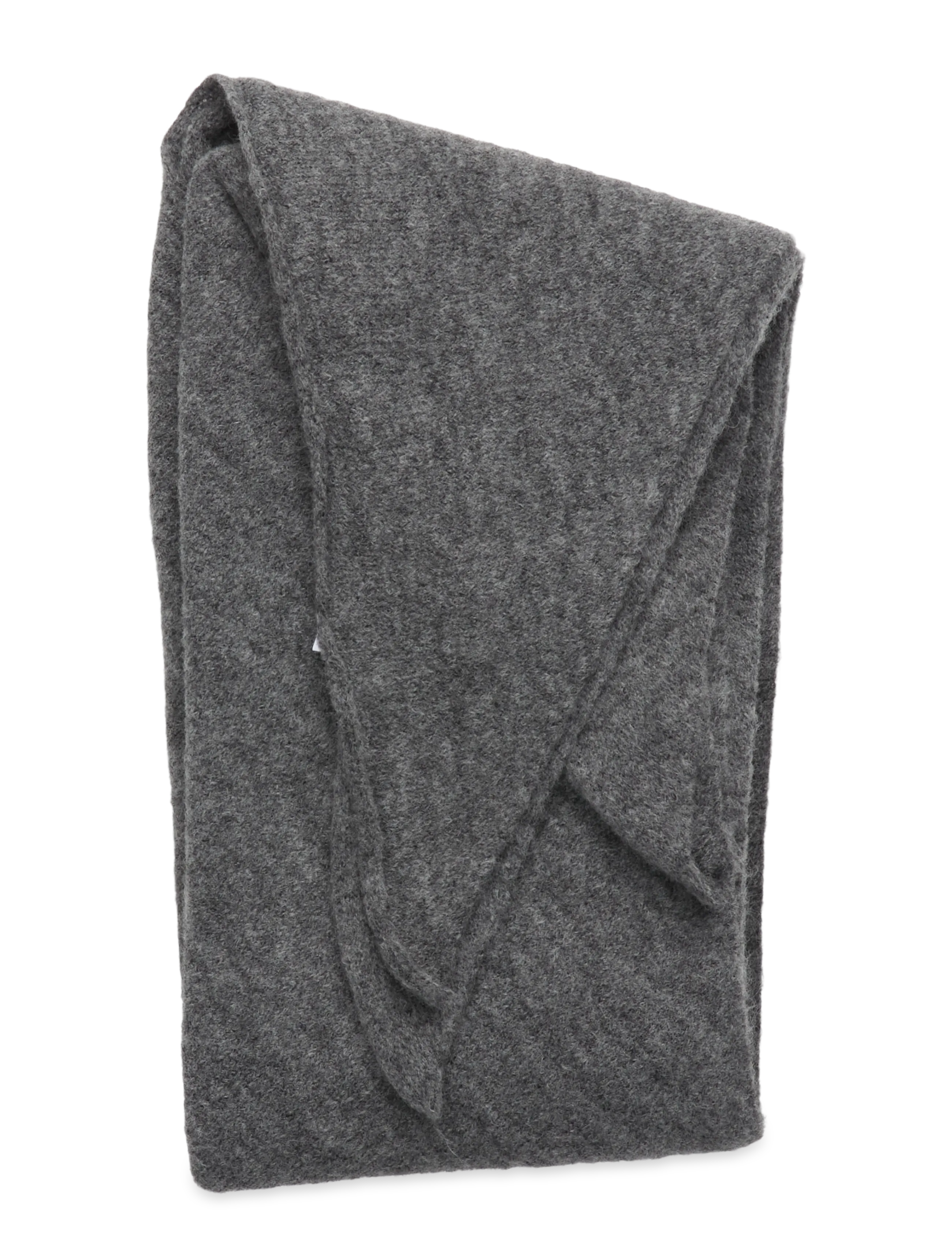 Noella - N-Loena Knit Scarf - winterschals - dark grey melange - 3