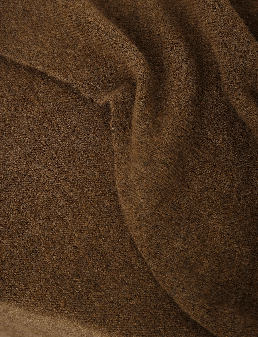 Noella - N-Loena Knit Scarf - halsdukar - military green melange - 5
