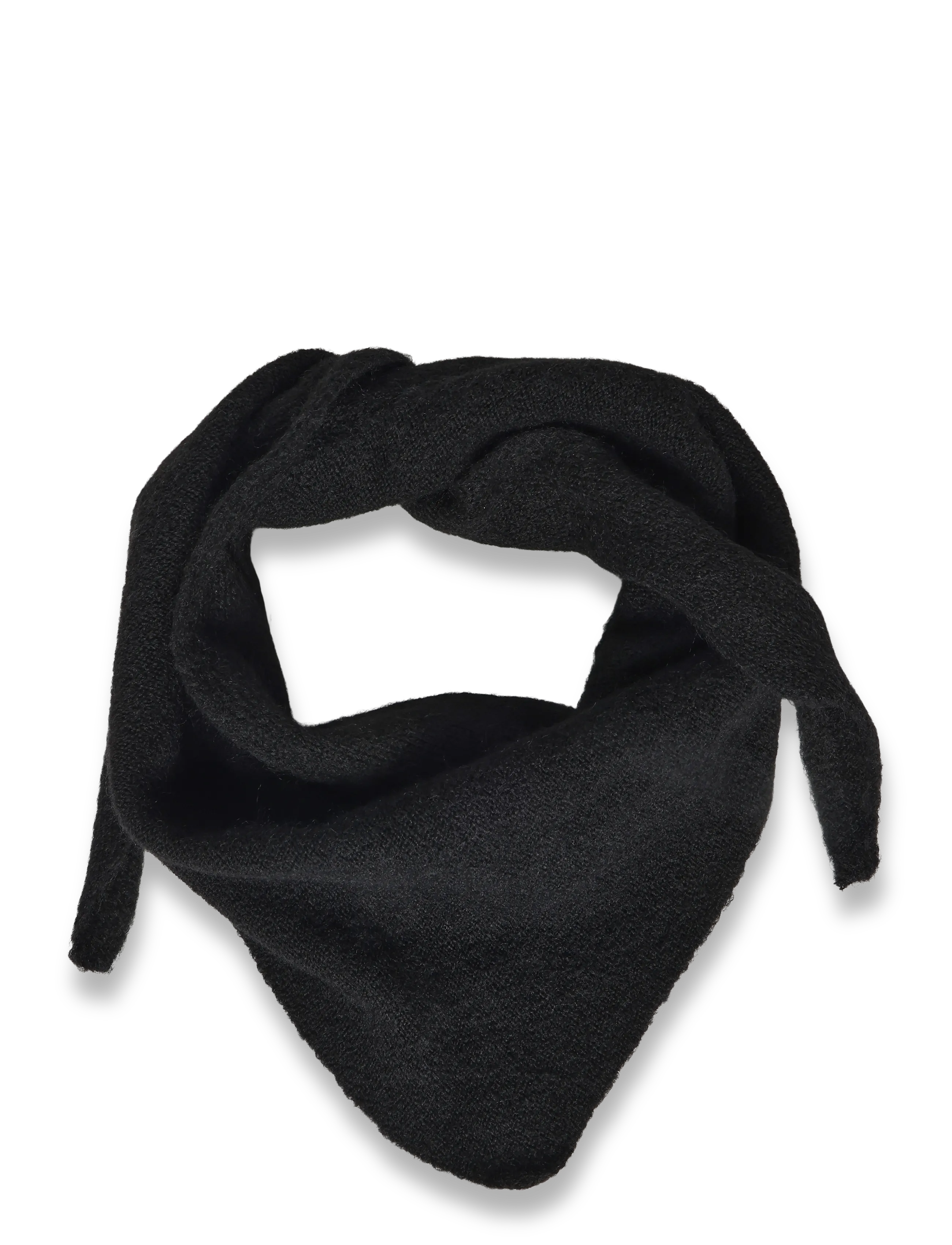 Noella N-Loenetta Knit Scarf - Danish brands - BLACK / black