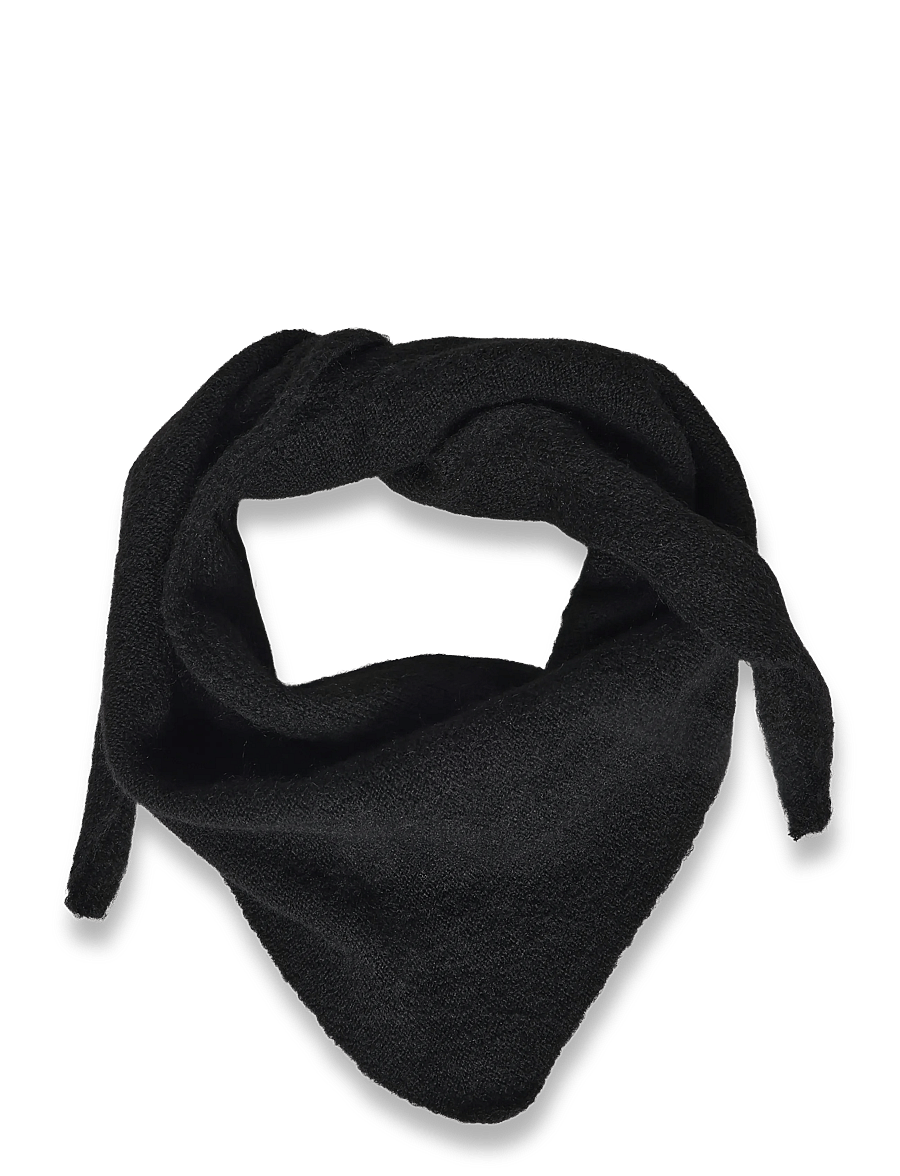 Noella - N-Loenetta Knit Scarf - halstørklæder - black - 1