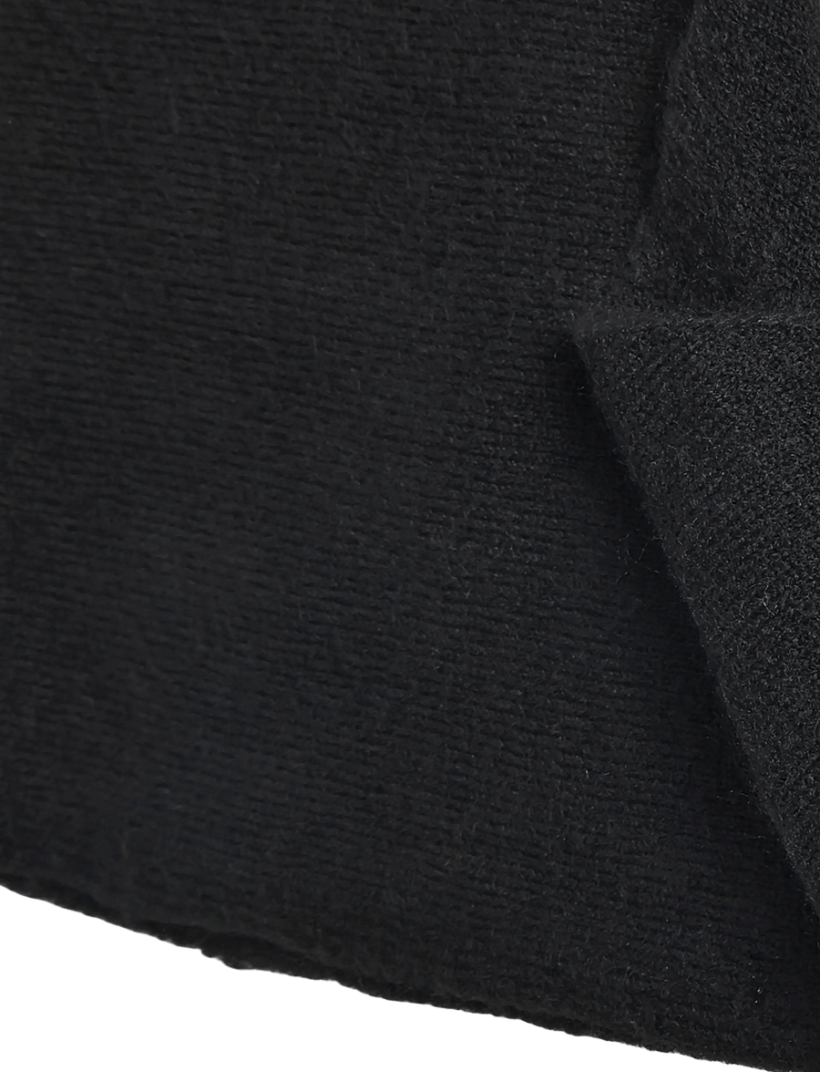 Noella - N-Loenetta Knit Scarf - halstørklæder - black - 4