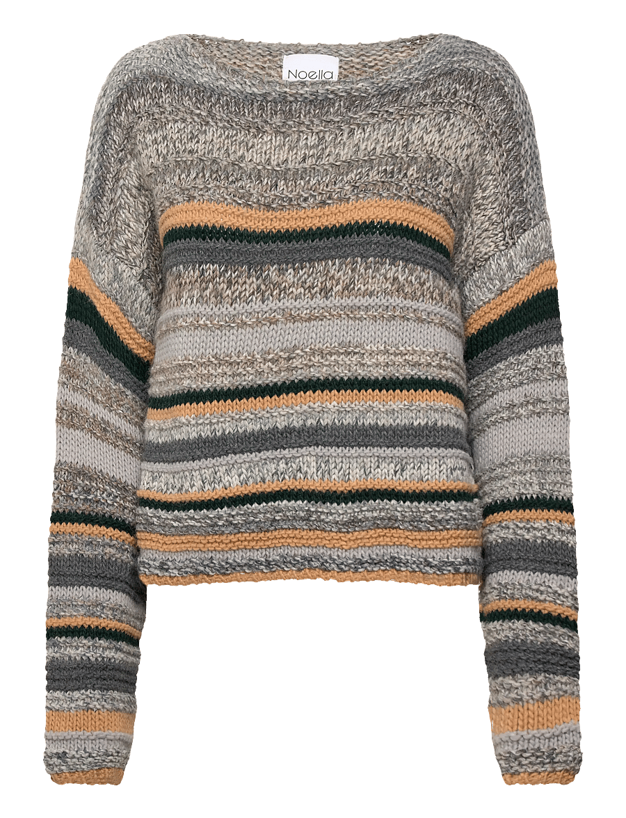 Noella - Leah Knit - pullover - grey mix - 1