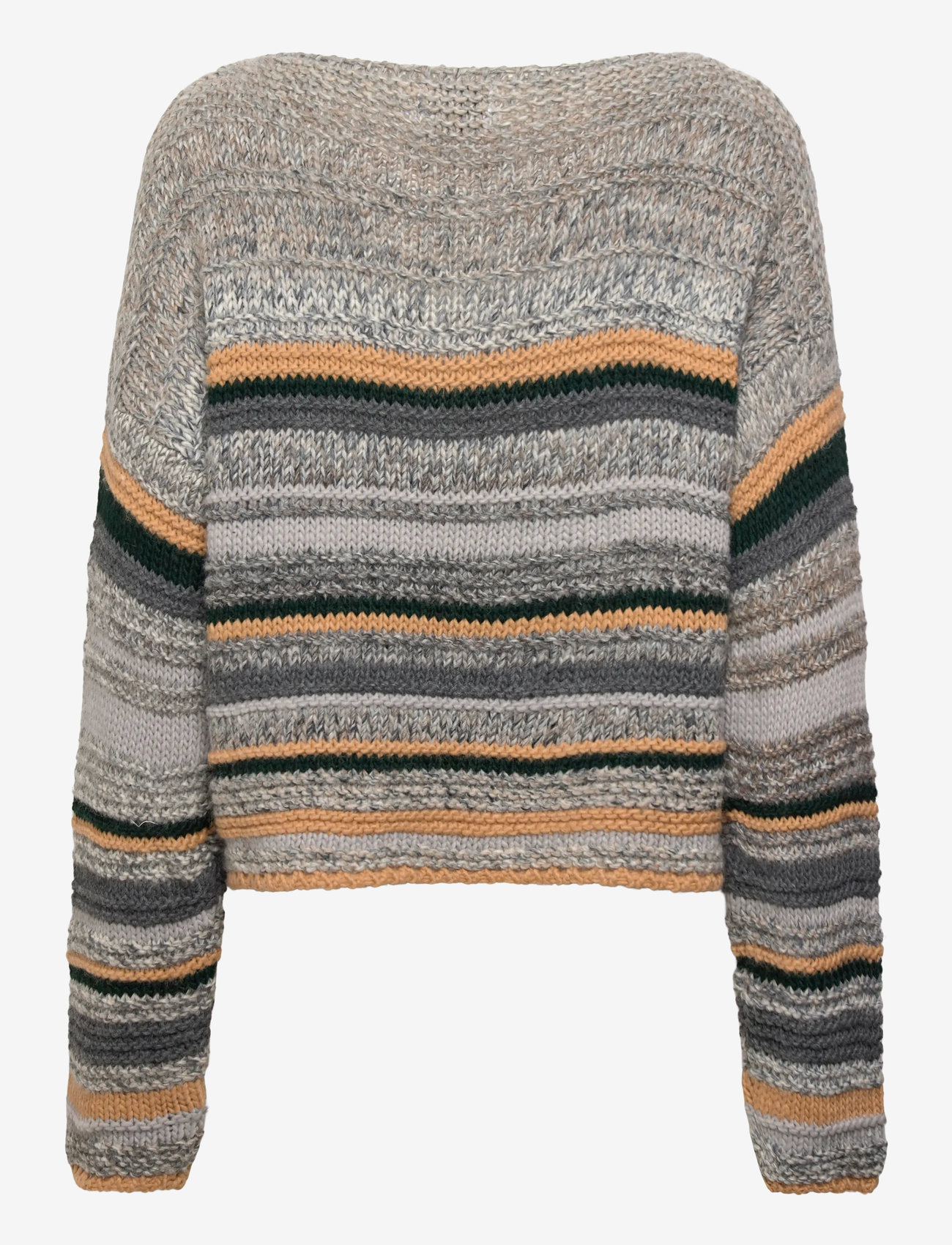 Noella - Leah Knit - efterårstøj - grey mix - 1