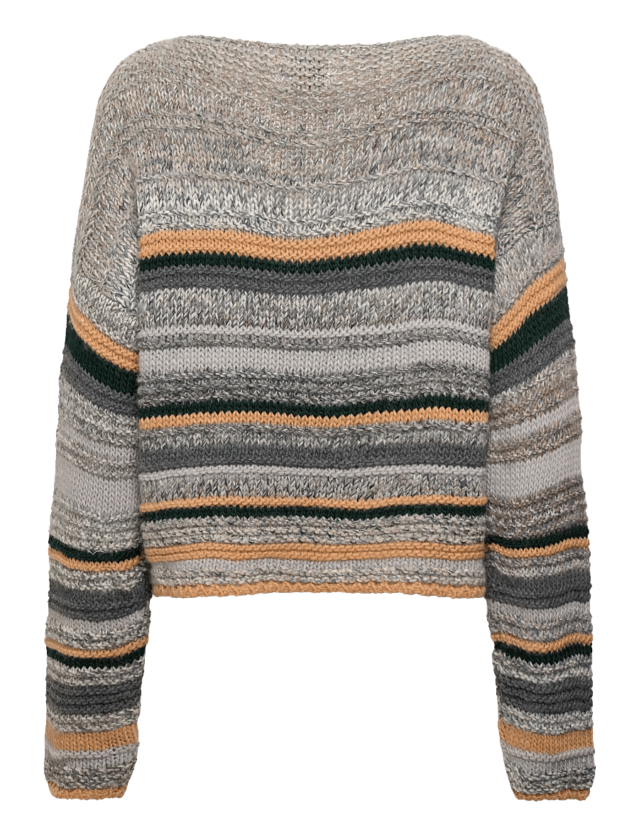 Noella - Leah Knit - pullover - grey mix - 2