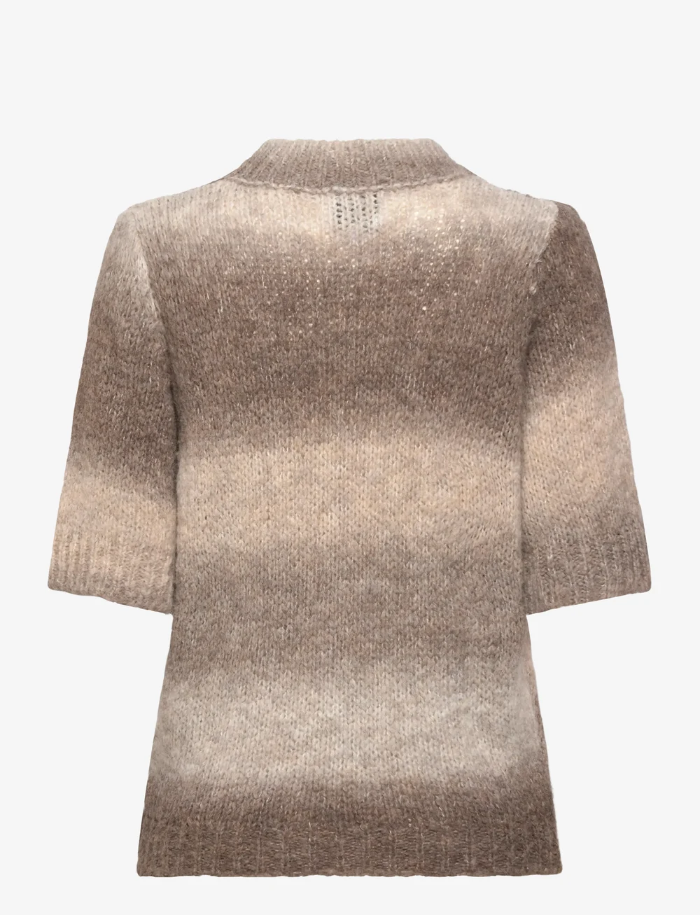 Noella - Leana Knit Top - stickade tröjor - beige sand combo - 2