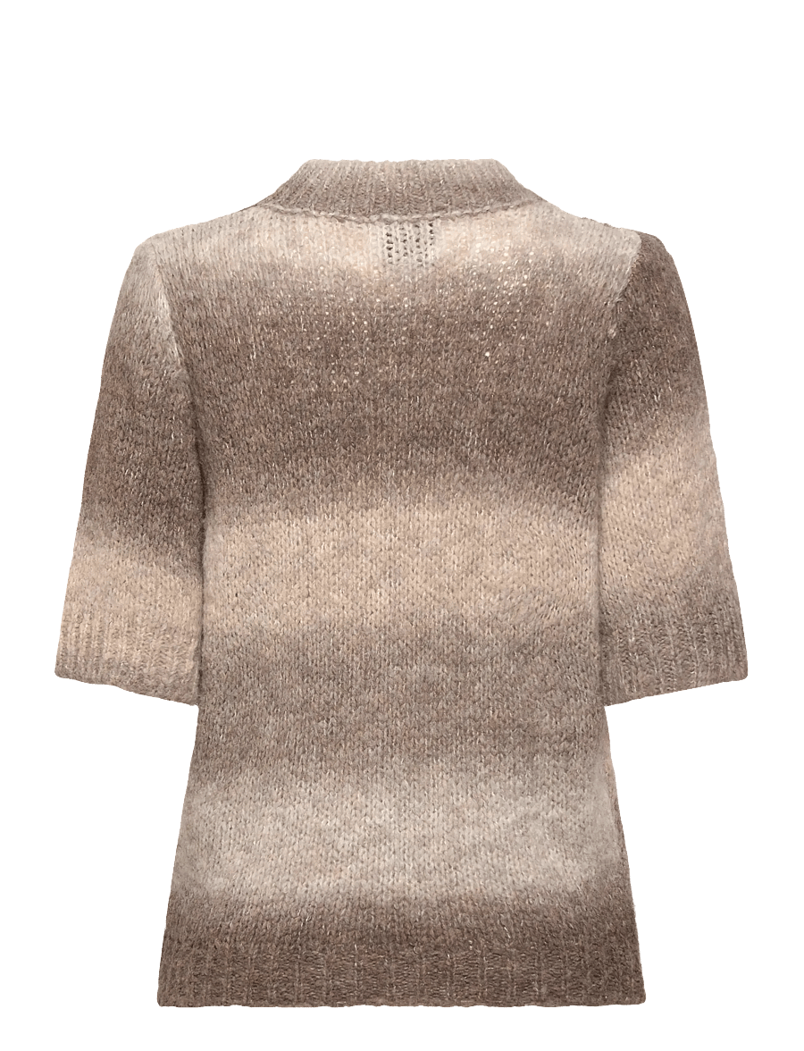 Noella - Leana Knit Top - sviitrid - beige sand combo - 2