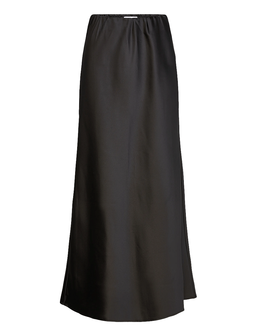 Noella - Leonora Skirt - jupes en satin - black - 0