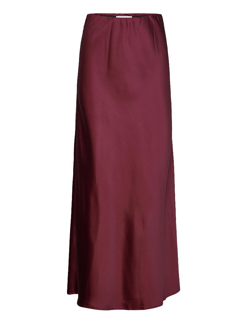 Noella - Leonora Skirt - satinröcke - dusty mahogany - 0