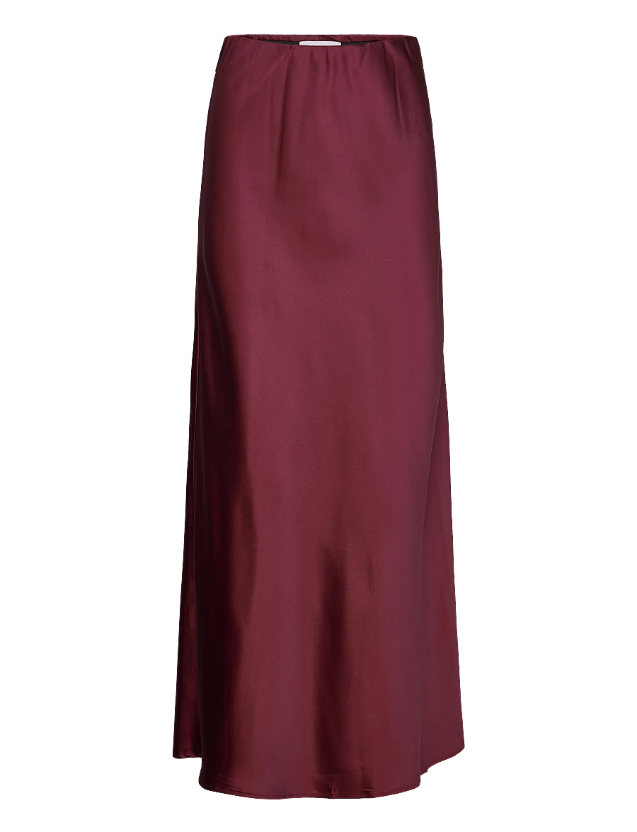 Noella - Leonora Skirt - satinröcke - dusty mahogany - 0