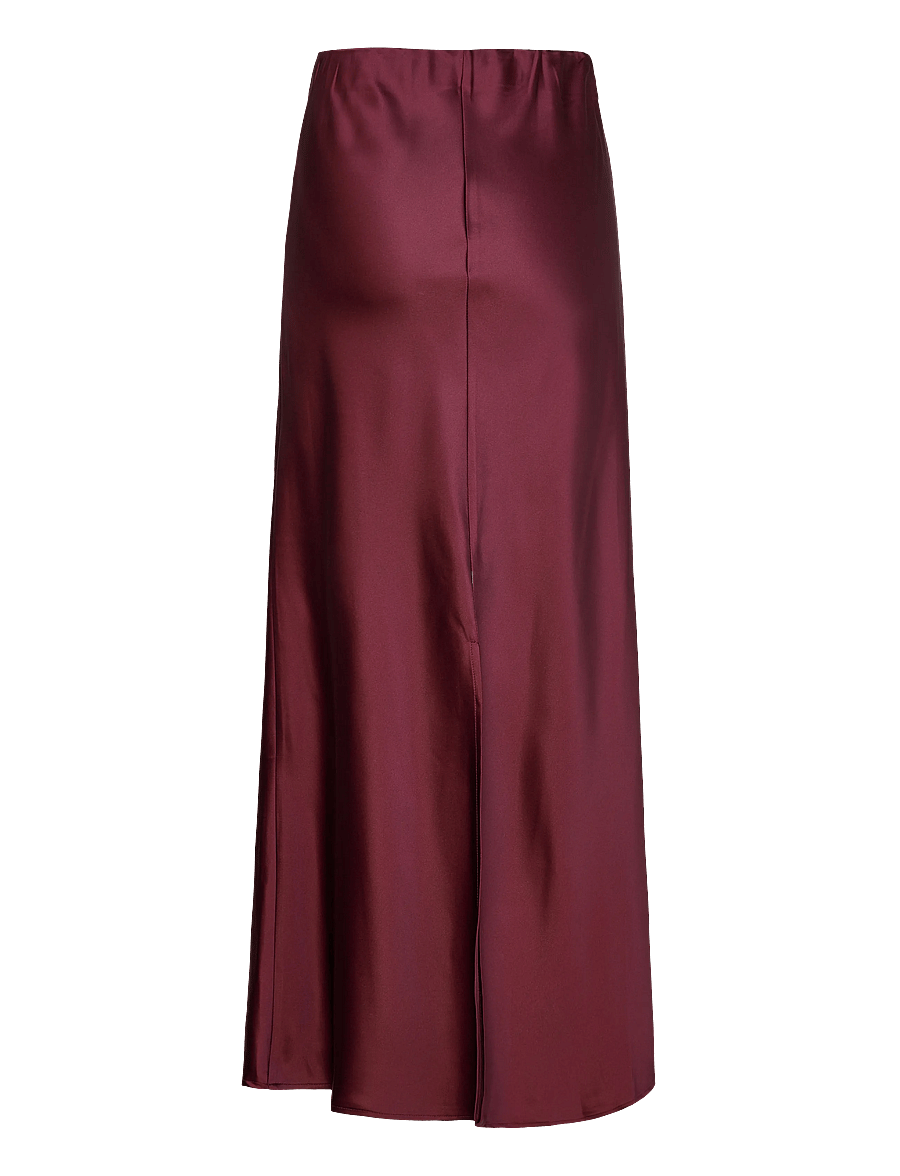Noella - Leonora Skirt - satinröcke - dusty mahogany - 1