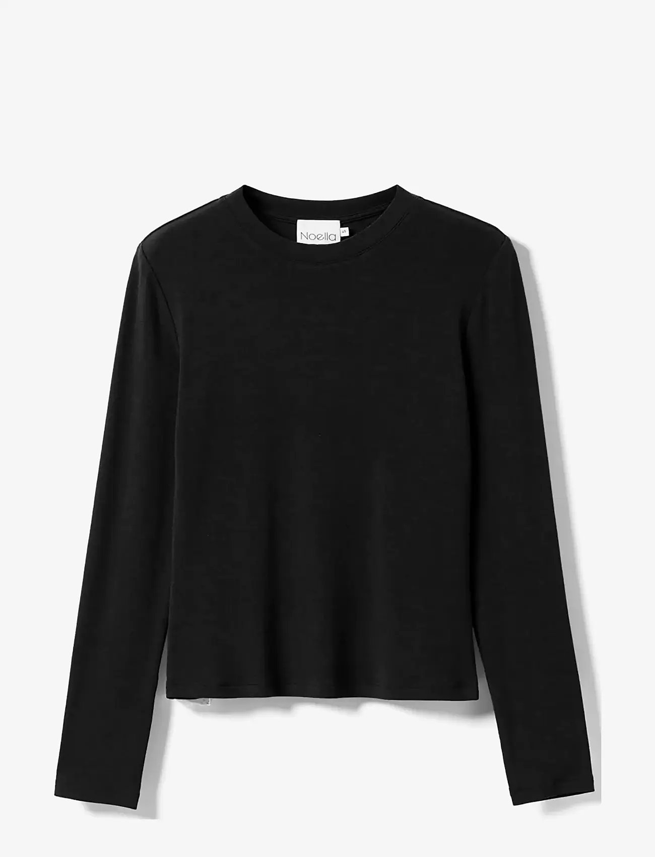 Noella - Lidie LS Top - långärmade toppar - black - 2