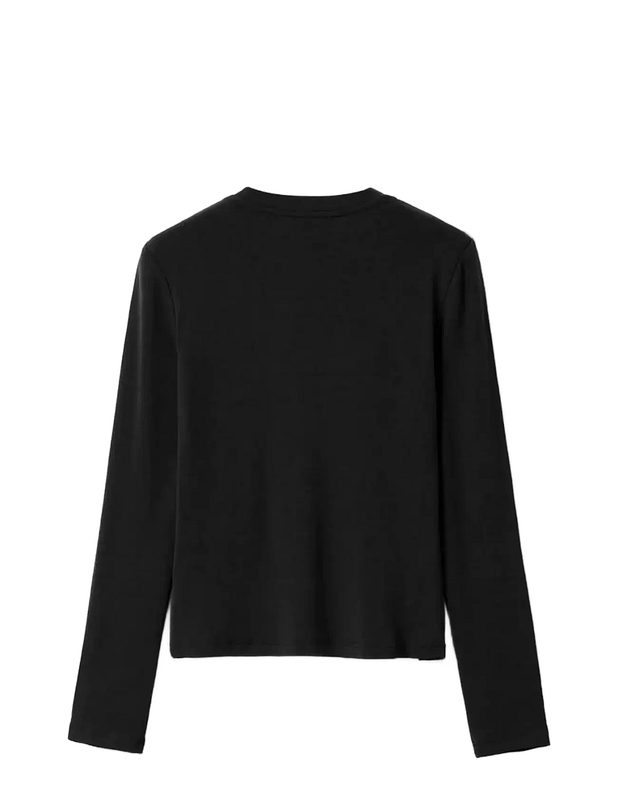 Noella - Lidie LS Top - langärmlige tops - black - 2