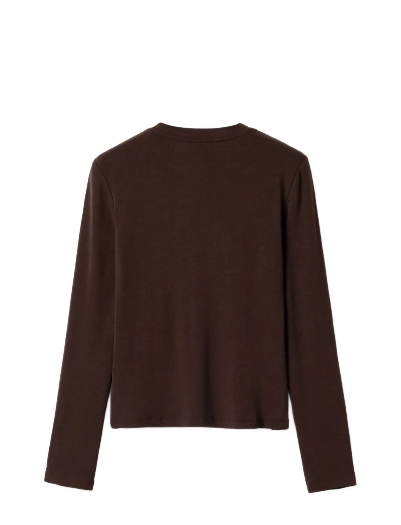 Noella - Lidie LS Top - pikkade varrukatega topid - chocolate - 2