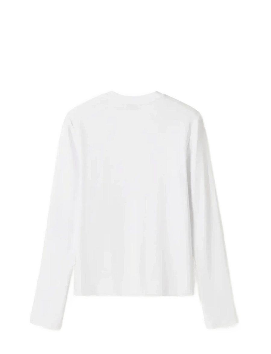 Noella - Lidie LS Top - langärmlige tops - white - 2