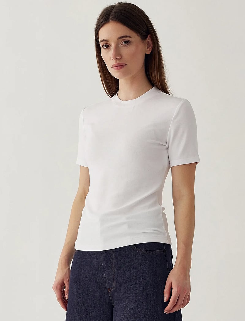 Noella - Lidie SS Top - t-shirts - white - 5