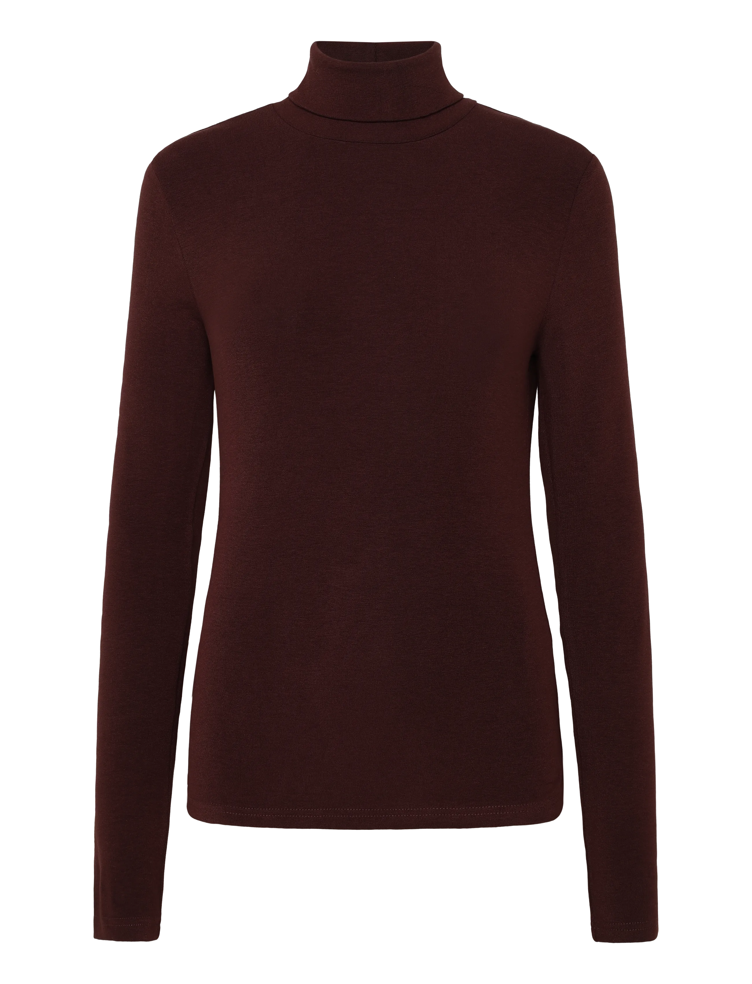 Noella N-Maritza LS Top - Transitional Layering - BURGUNDY MELANGE / burgundy