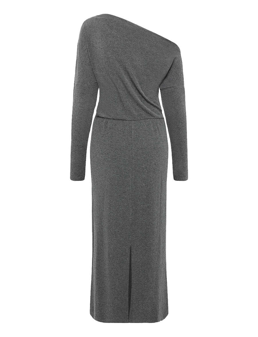 Noella - N-Meena Dress - midikleider - dark grey melange - 2