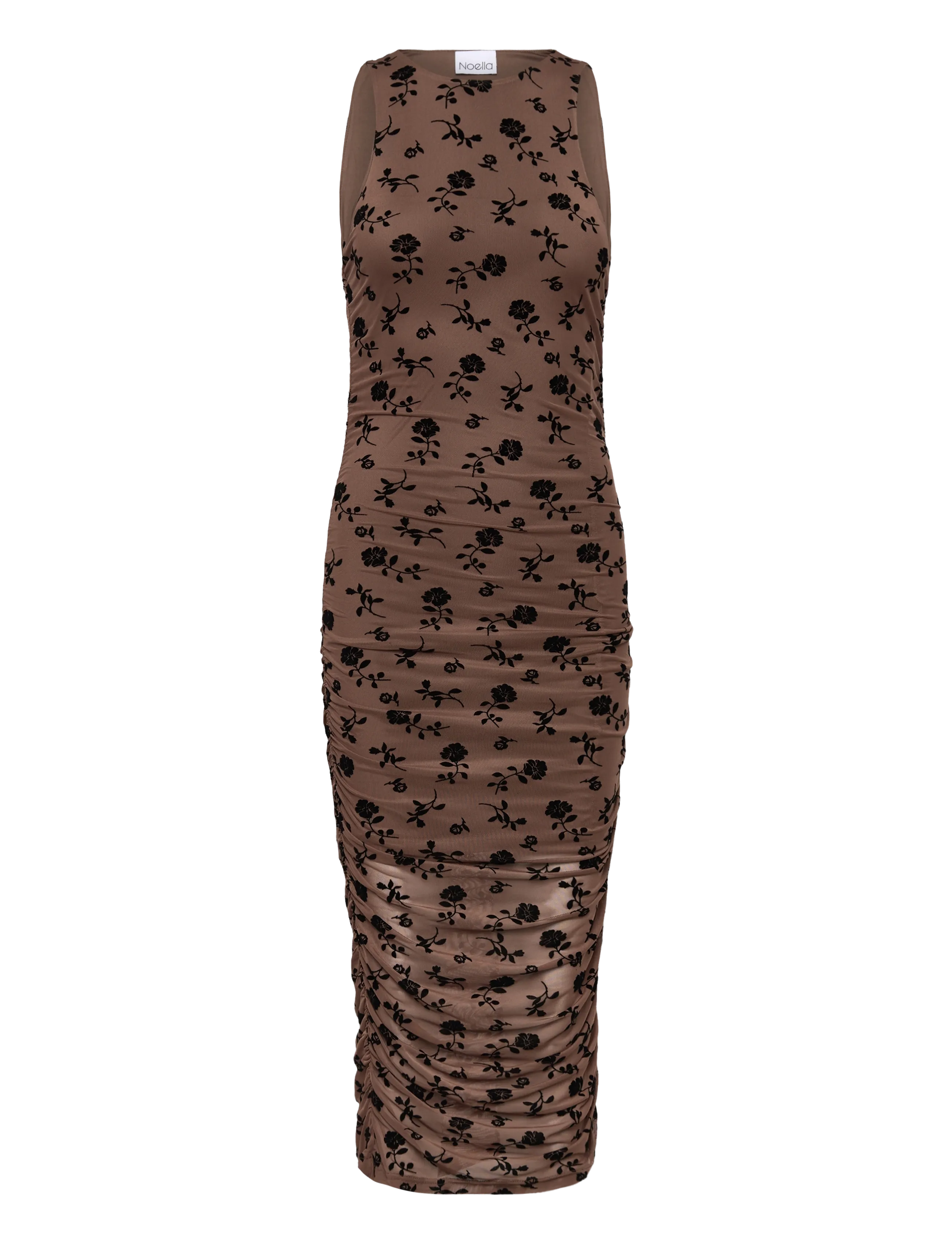 NOELLA Leanna Kleid Braun - XXL - Damen
