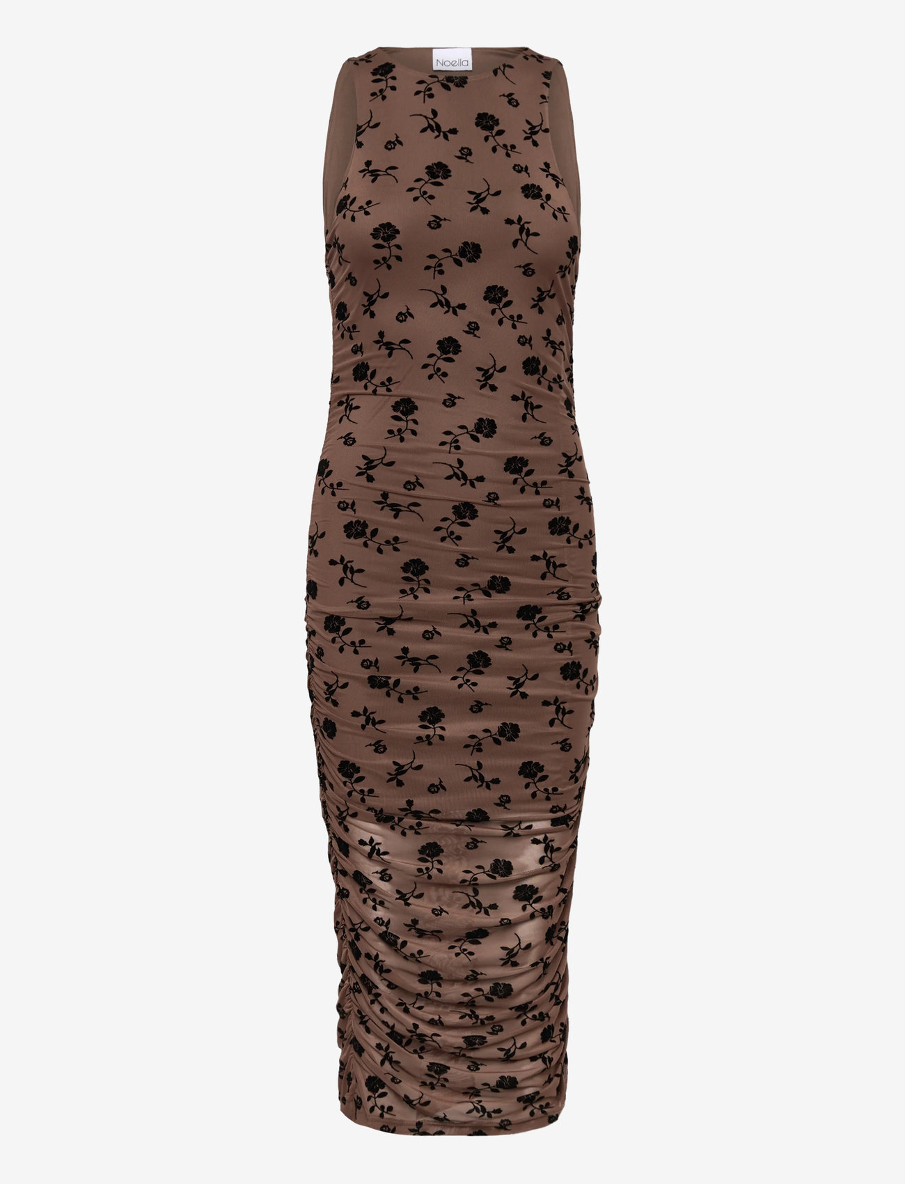 Noella - Leanna Dress - stramme kjoler - clarity morel print - 0
