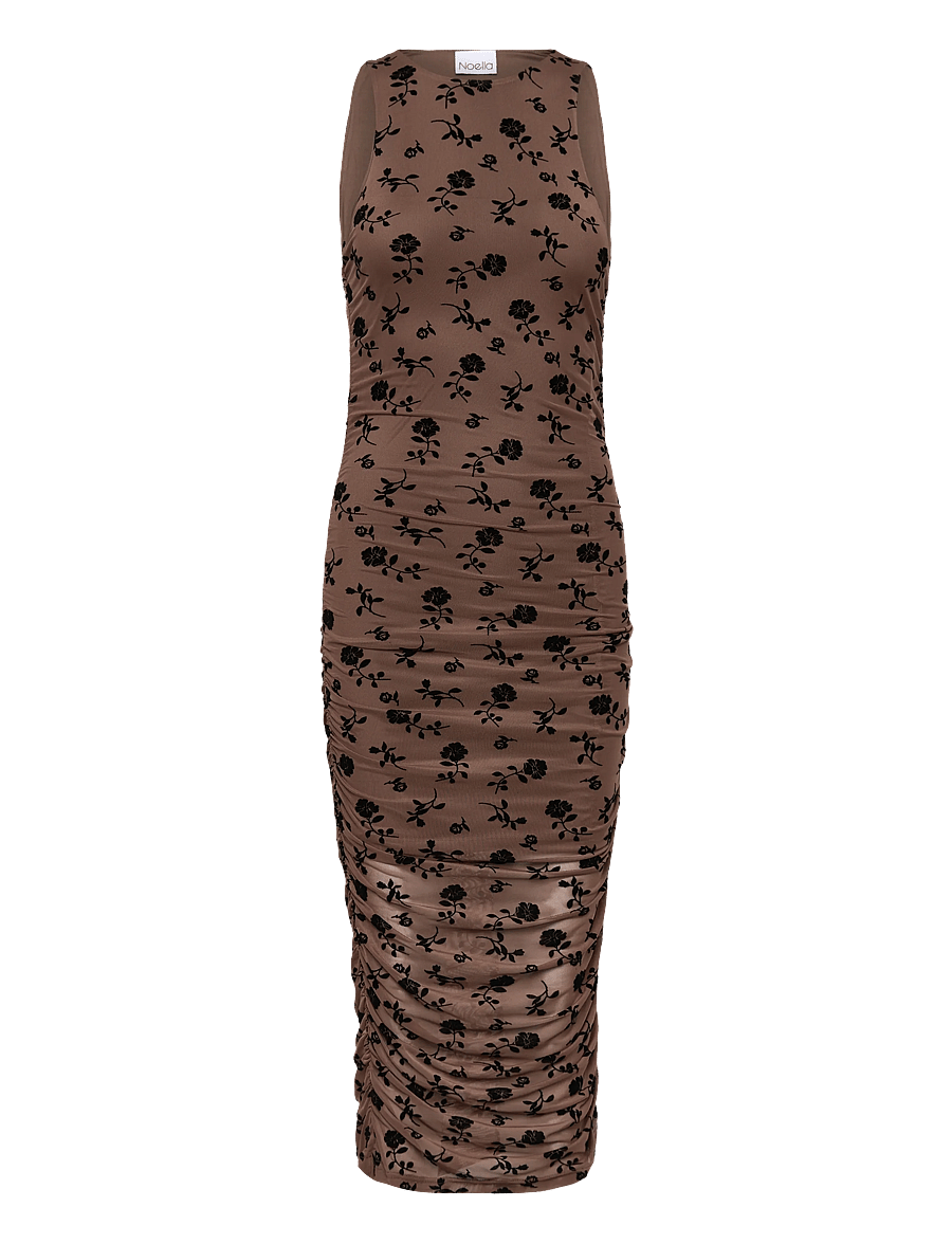 Noella - Leanna Dress - etuikleider - clarity morel print - 1