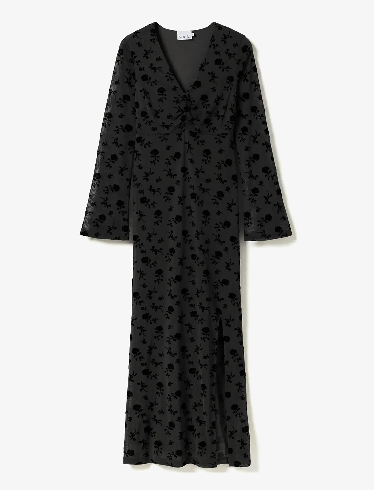 Noella - Kameyella Dress - maxiklänningar - clarity black print - 2