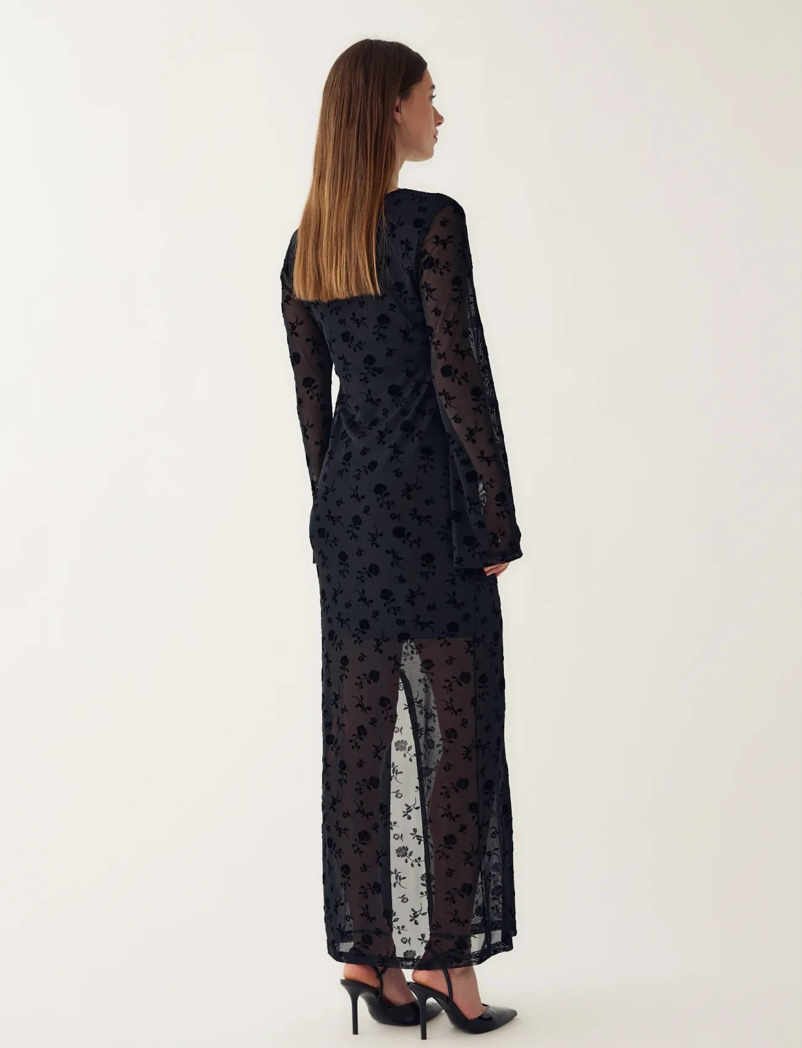 Noella - Kameyella Dress - maksimekot - clarity black print - 3