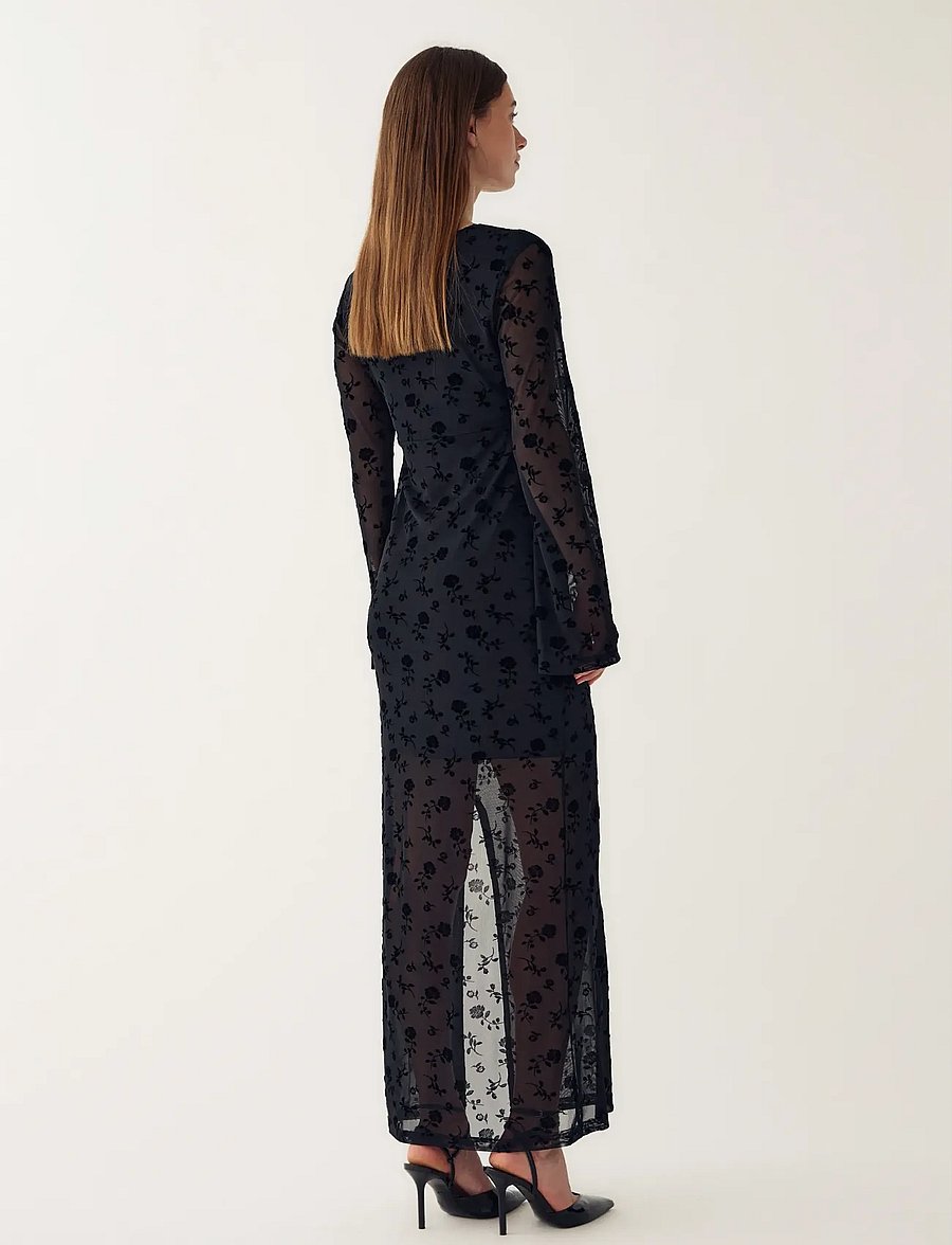Noella - Kameyella Dress - maxi kjoler - clarity black print - 3
