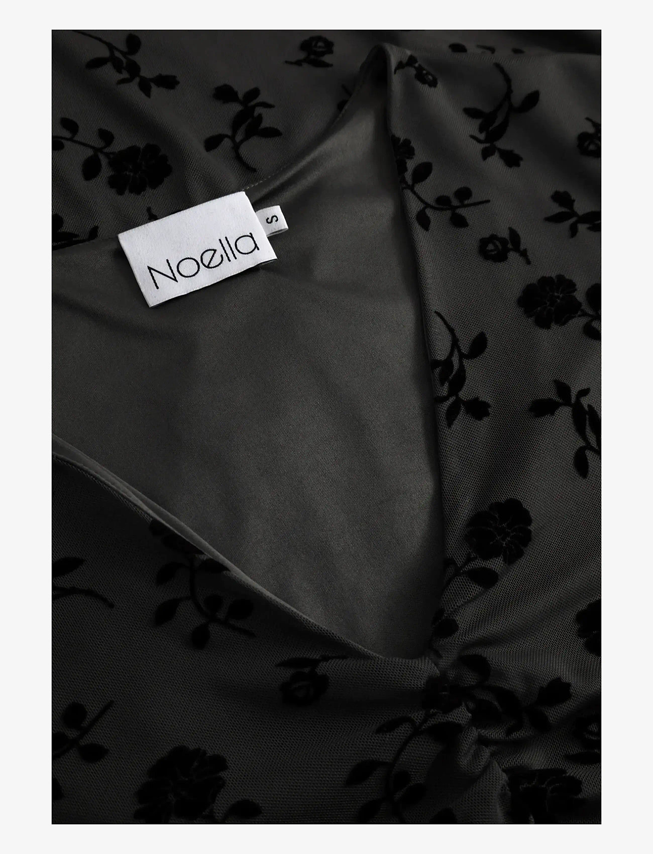 Noella - Kameyella Dress - maxiklänningar - clarity black print - 5