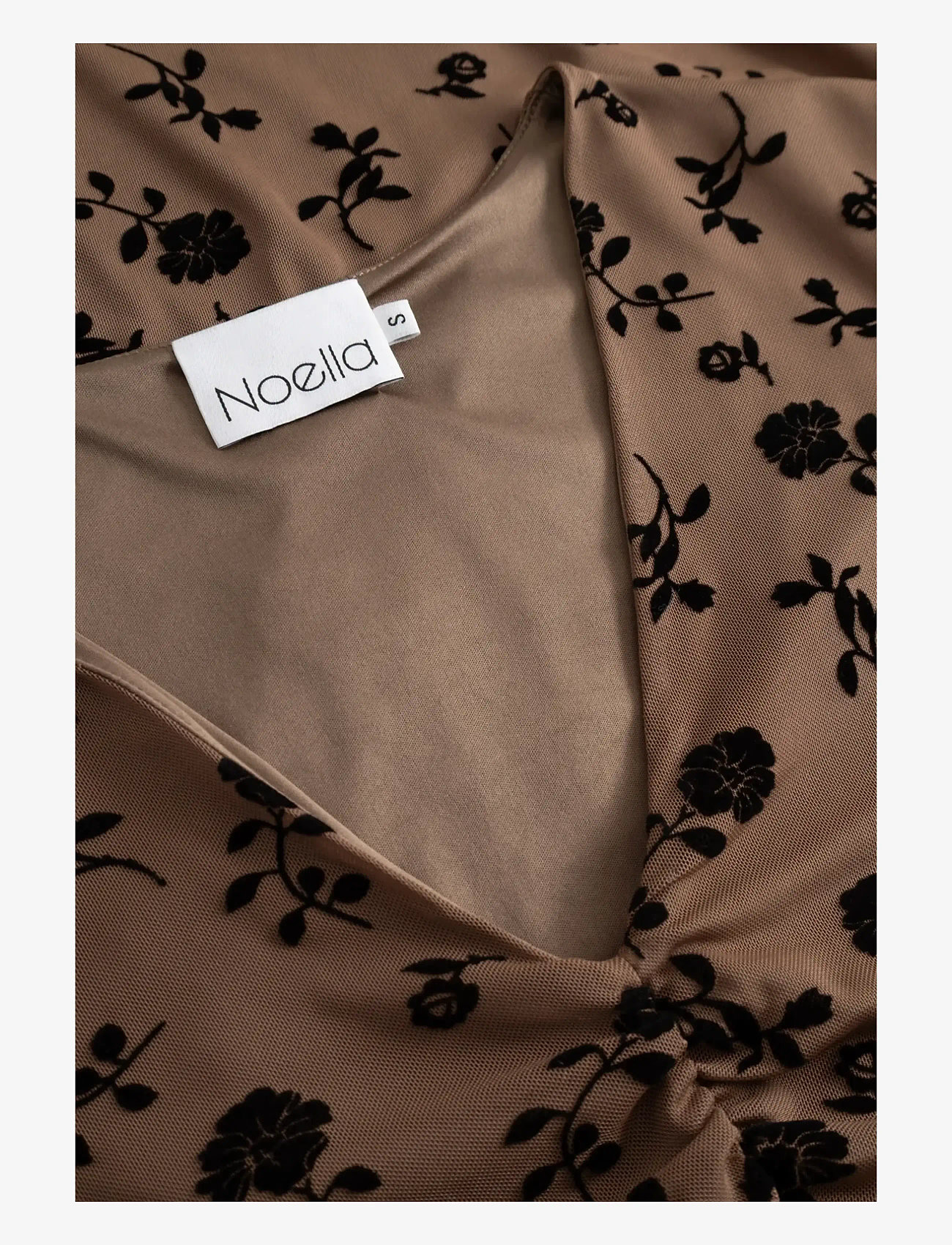 Noella - Kameyella Dress - maxi kjoler - clarity morel print - 4