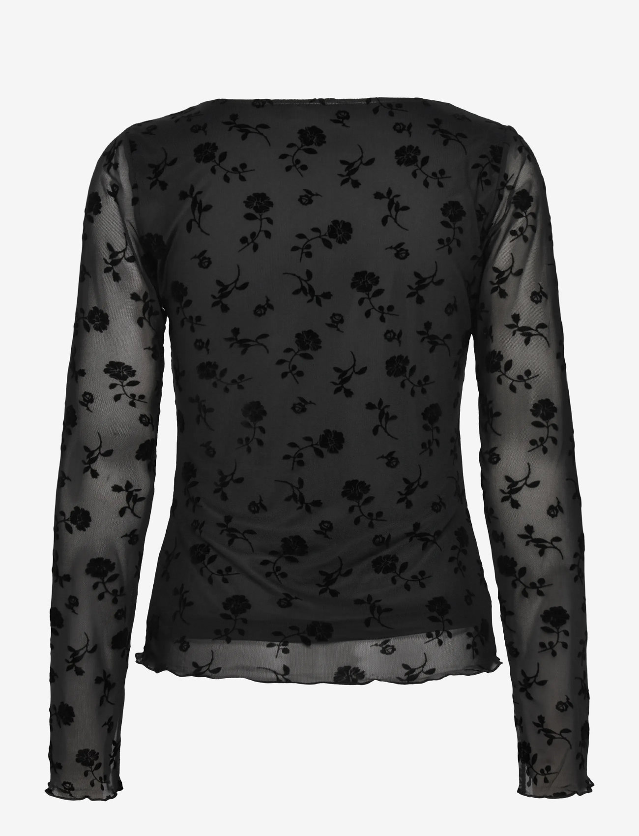 Noella - Lucille Top - efterårstøj - clarity black print - 1