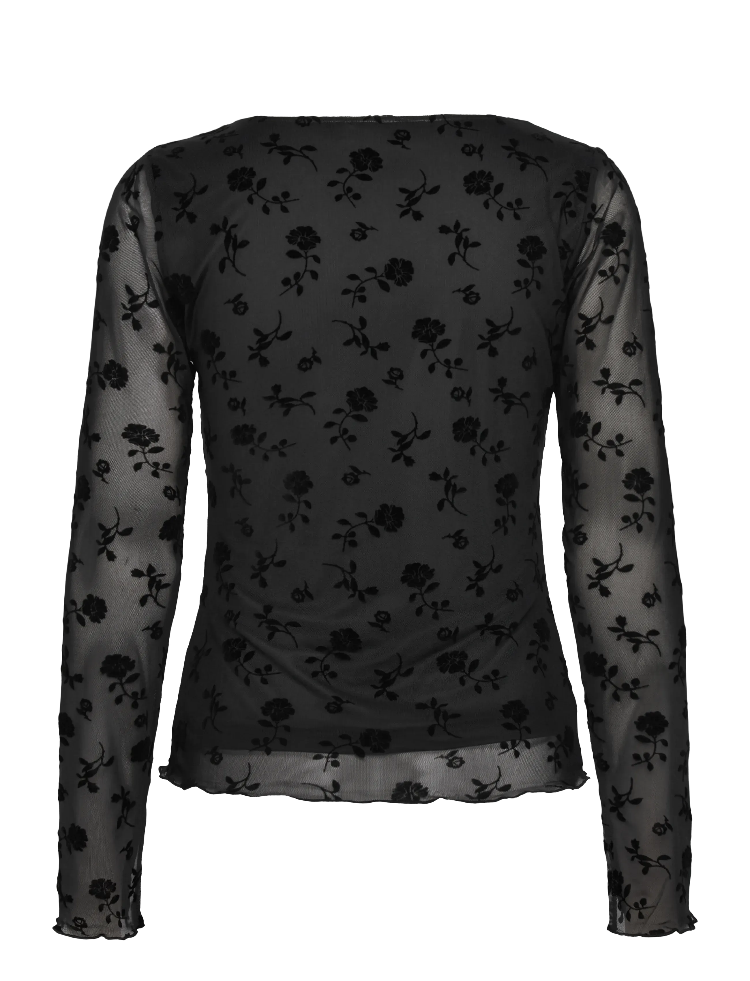 Noella - Lucille Top - palaidinukės ilgomis rankovėmis - clarity black print - 2