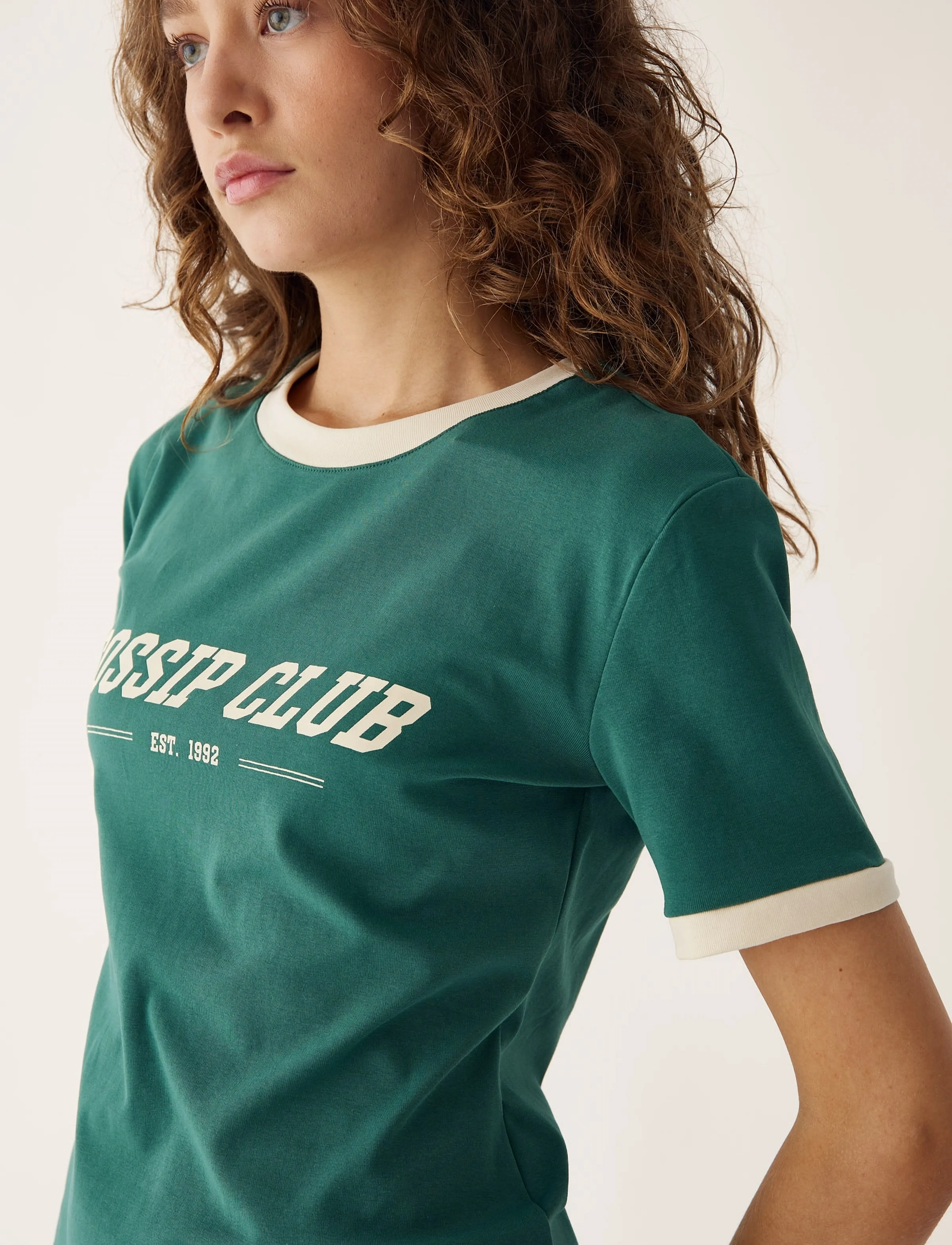 Noella Gossip T-shirt - T-skjorter & Topper - COLLEGE GREEN / green