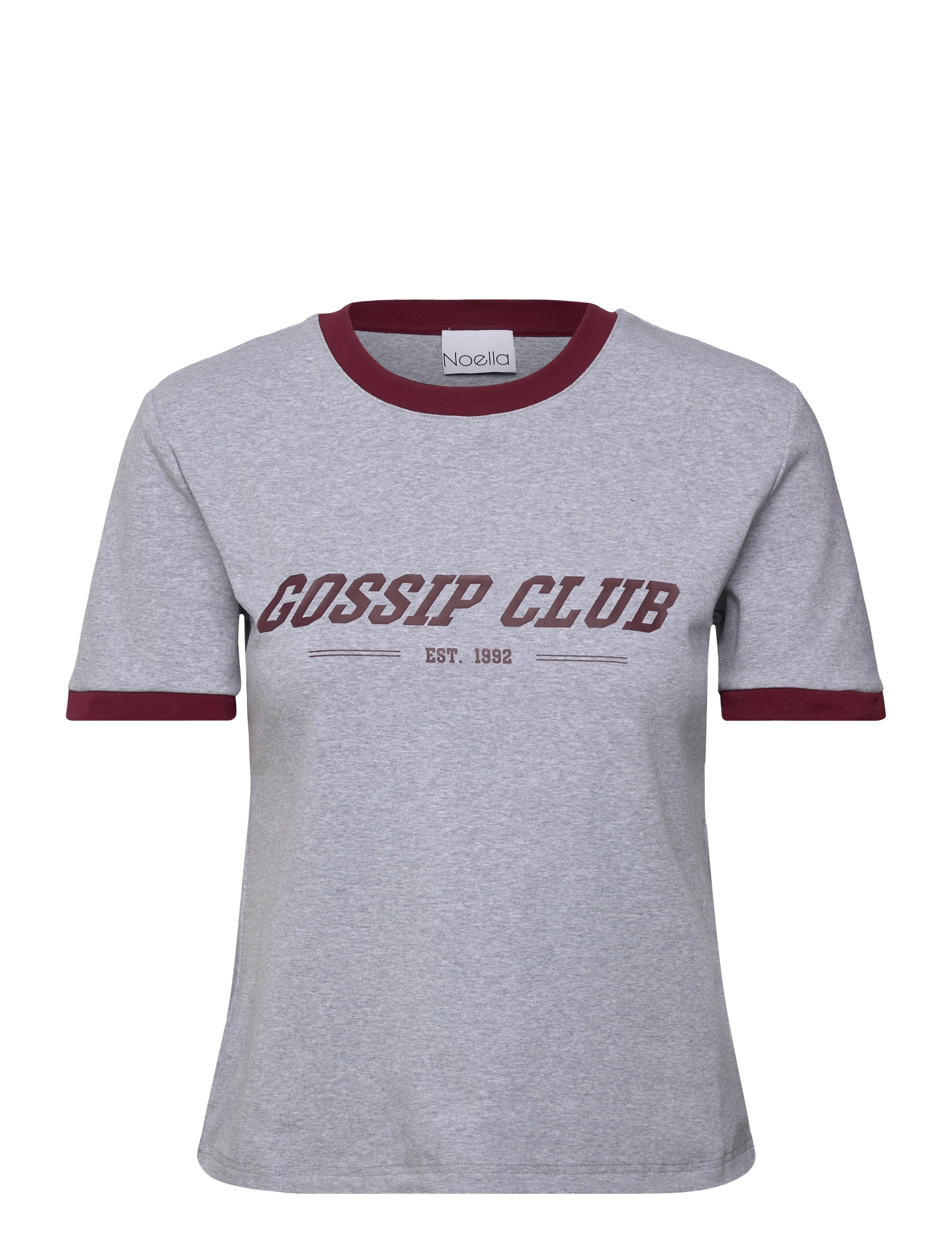 Gossip T-shirt - MEDIUM GREY MEL.