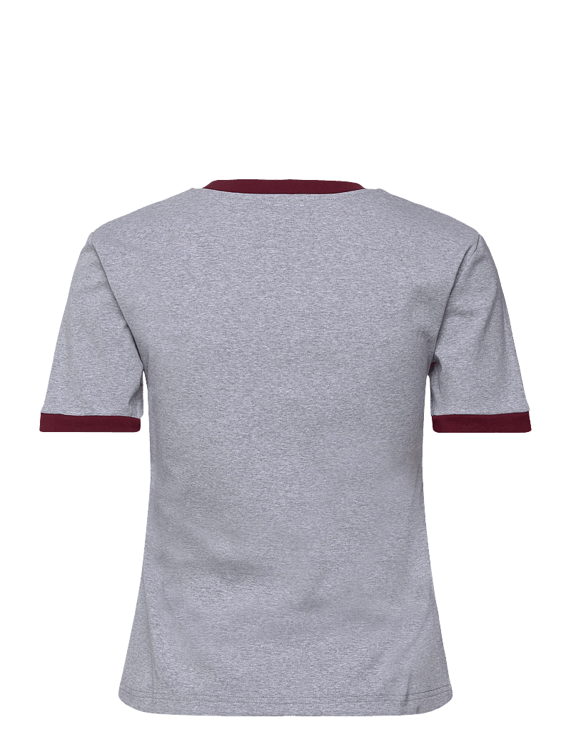Noella - Gossip T-shirt - t-särgid - medium grey mel. - 1