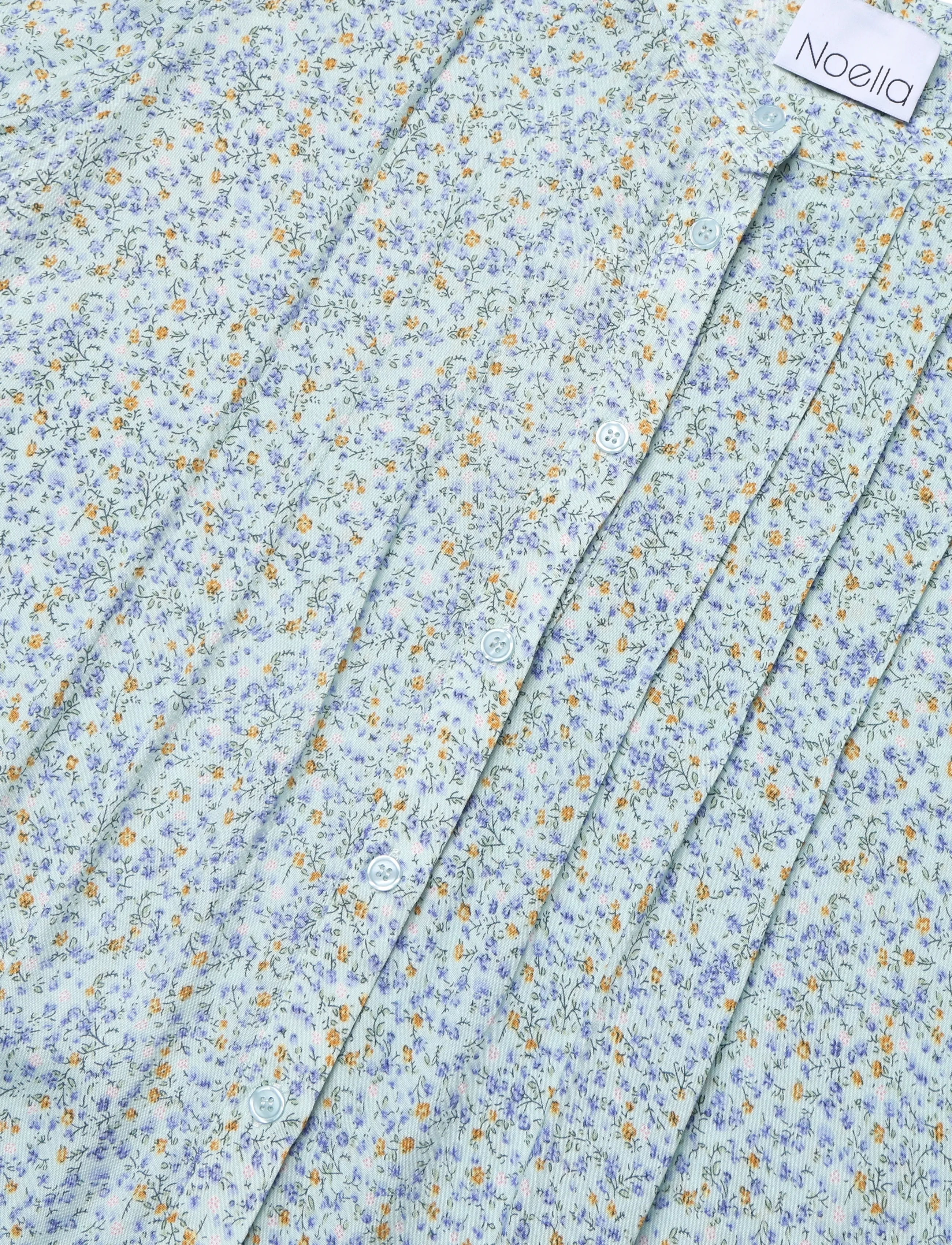 Noella - Imogene Dress - korte kjoler - blue flower - 2