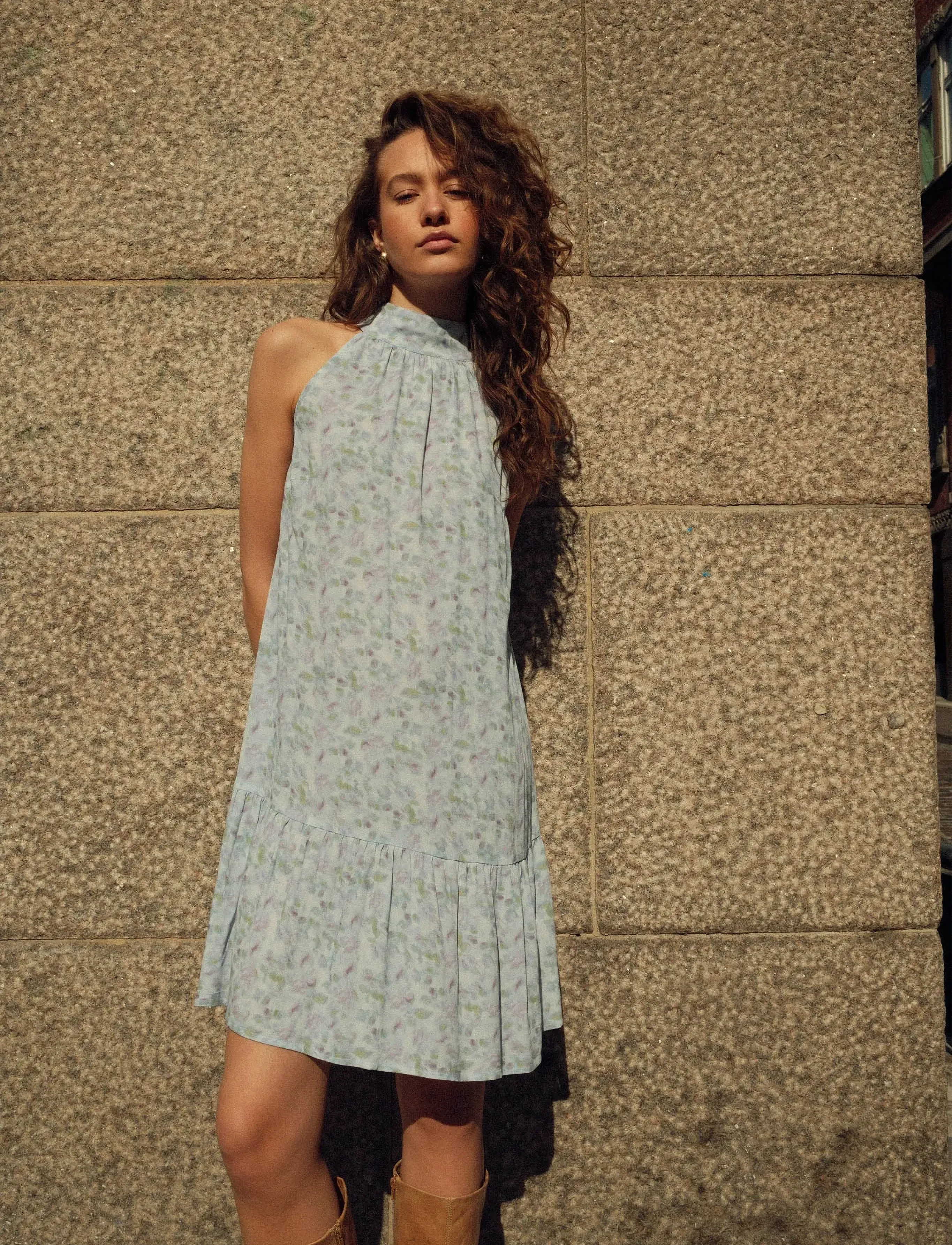 Noella London Short Dress, M, Dresses, Blau - Frauen