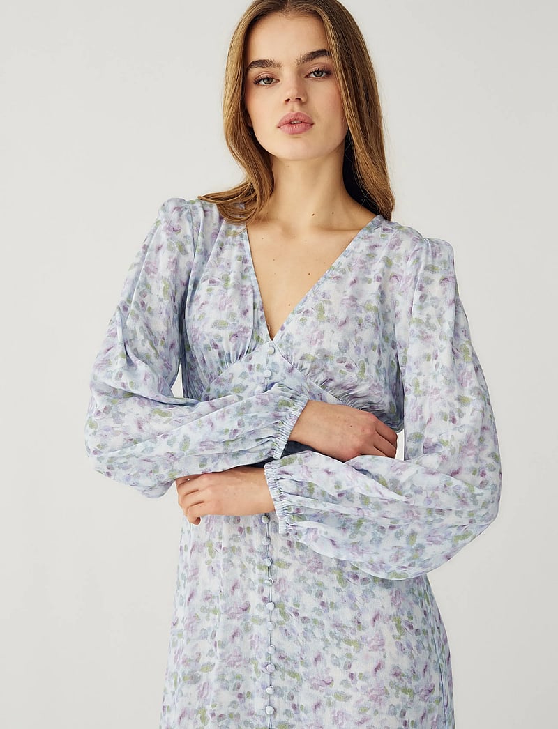 Noella - Lilith Maxi Dress - sommerkleider - cinthia blue print - 5