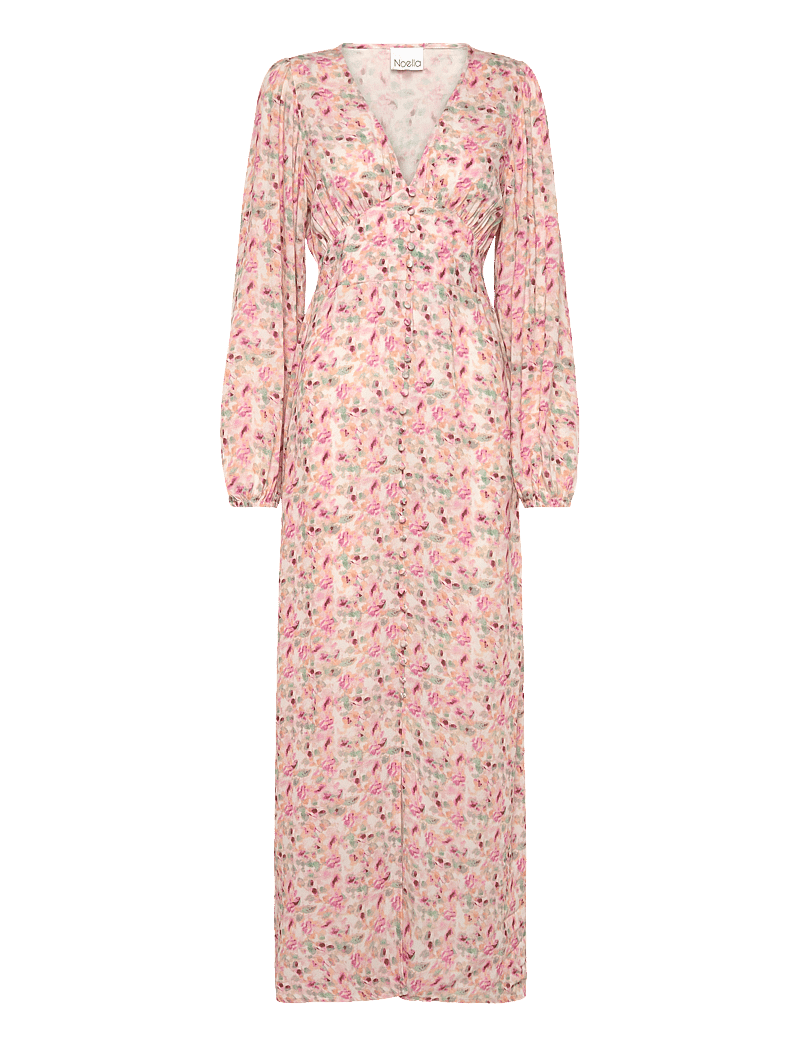 Noella - Lilith Maxi Dress - sommerkleider - cinthia pink print - 1