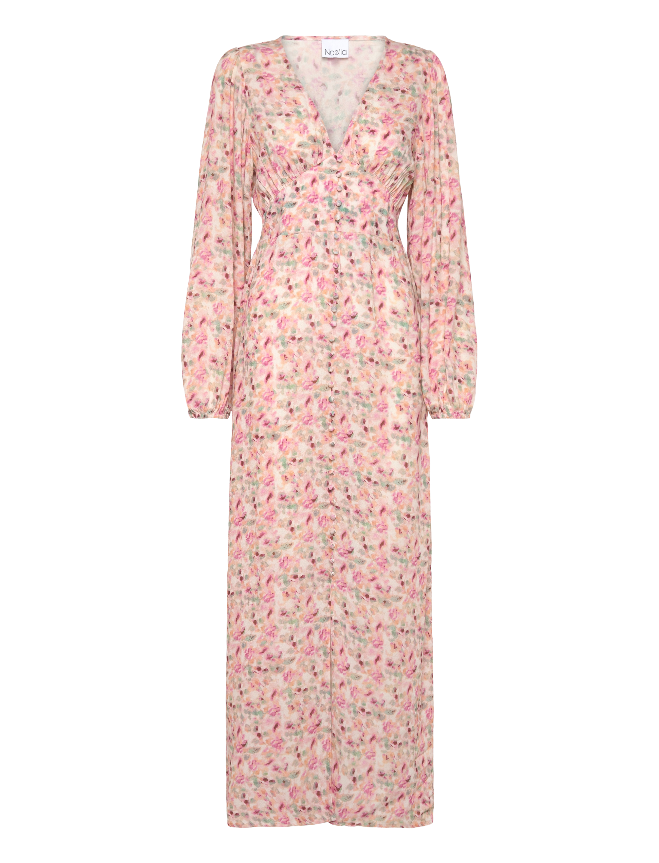 Noella Lilith Maxi Dress - Kleider - CINTHIA PINK PRINT / pink/rose