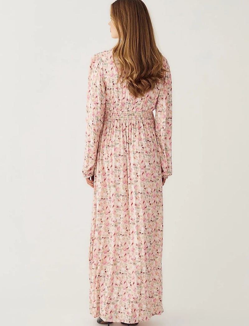 Noella - Lilith Maxi Dress - sommerkleider - cinthia pink print - 4